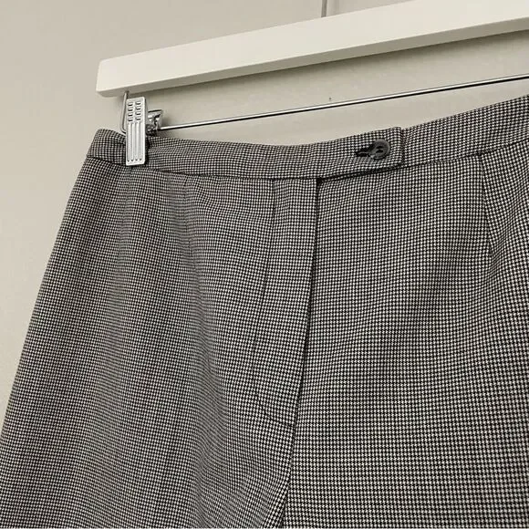 Vintage Houndstooth Trouser Wool Pants - Picture 2 of 6